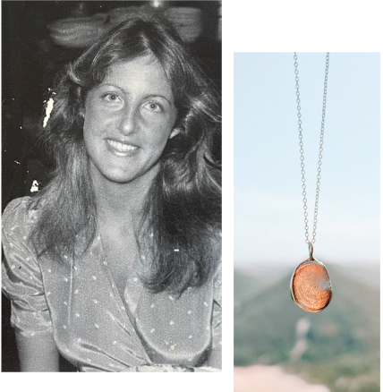 Hannah | Mini Impression Necklace