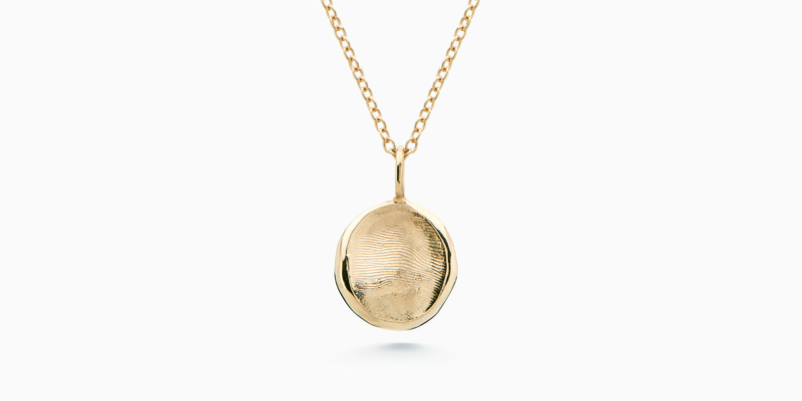 Impression Fingerprint Necklaces