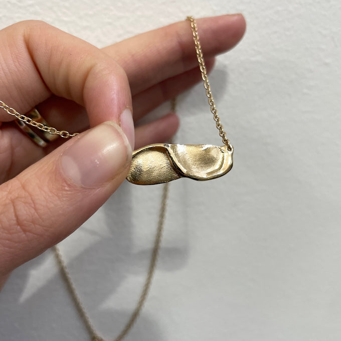 Impression™ Bar Necklace | Yellow Gold