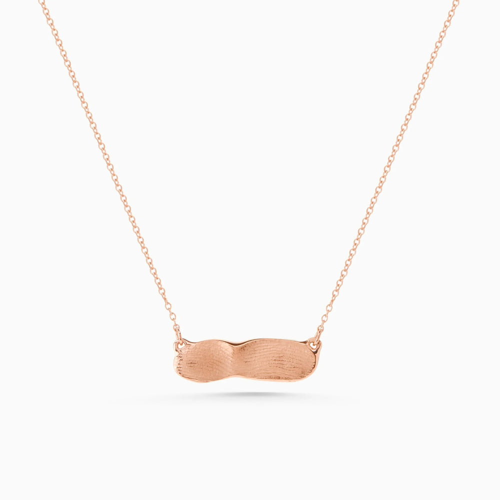 Impression™ Bar Necklace | Rose Gold