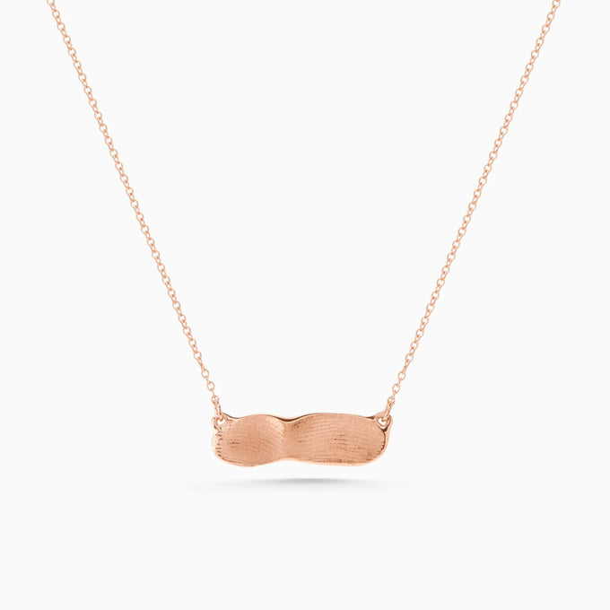 Impression™ Bar Necklace | Rose Gold