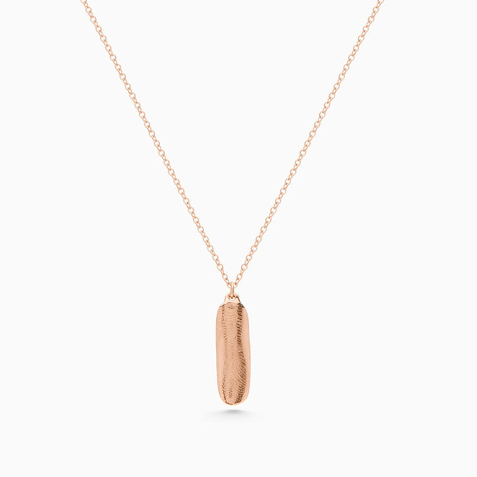 Impression™ Bar Necklace | Rose Gold