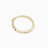Apex Stone Ring | Solid Gold