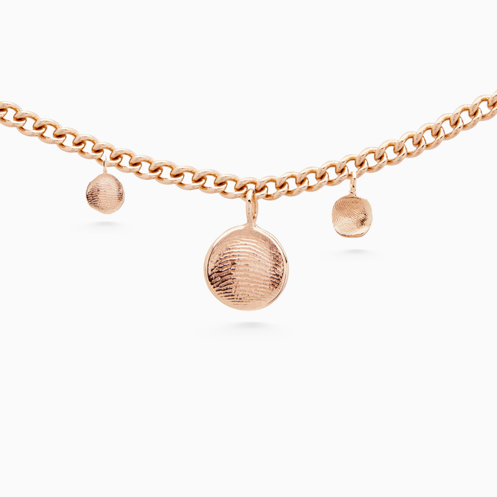 Impression™ Charm Necklace | Rose Gold