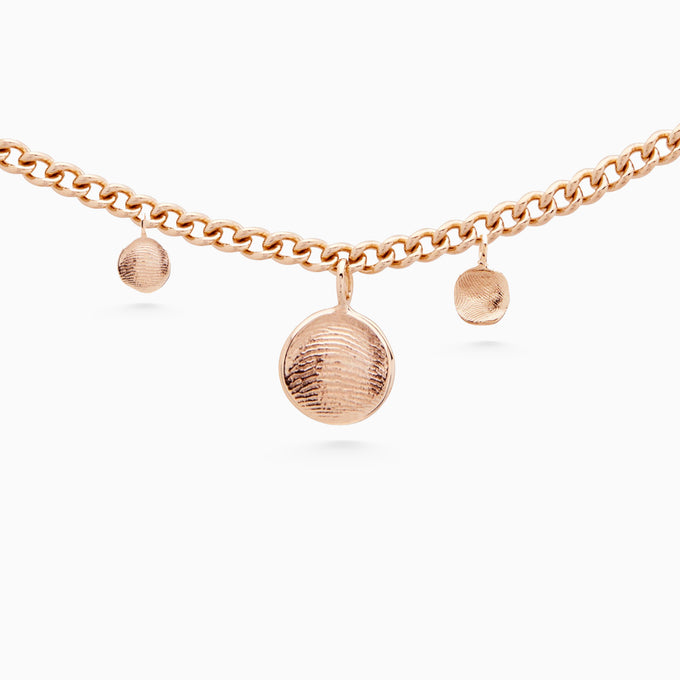 Impression™ Charm Necklace | Rose Gold