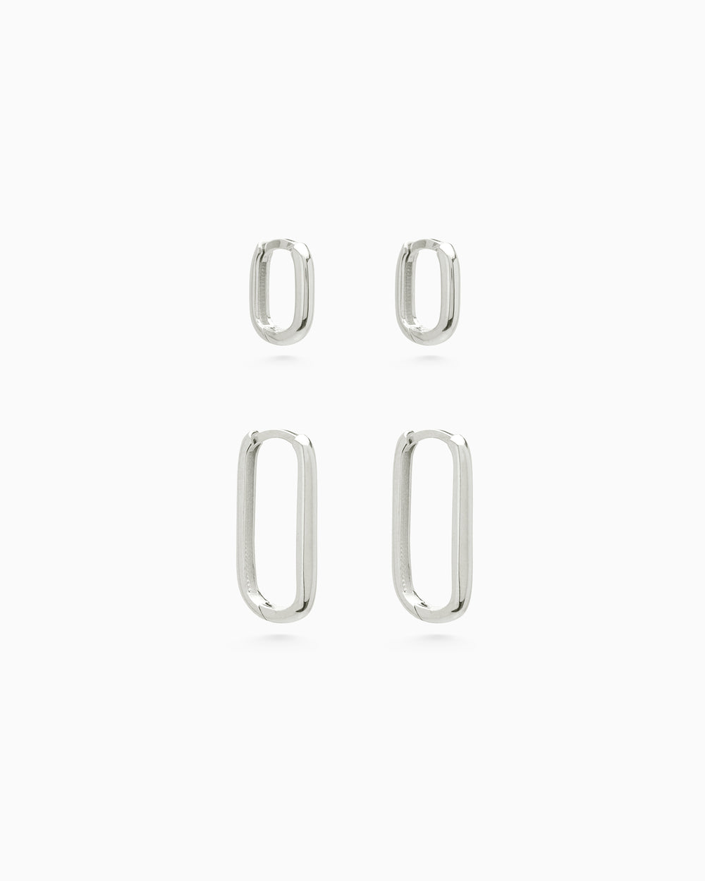 Birthstone Shell Earring | Silver