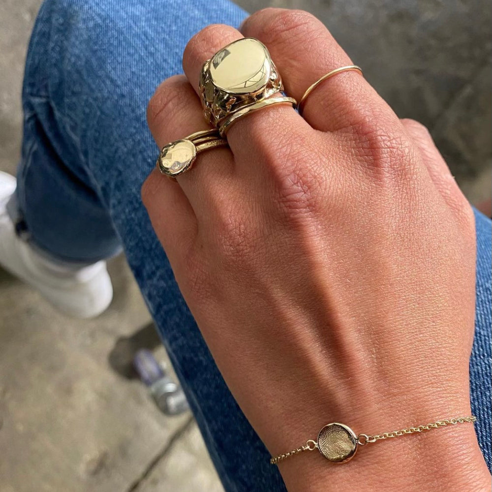 Impression™ Bracelet | White Gold