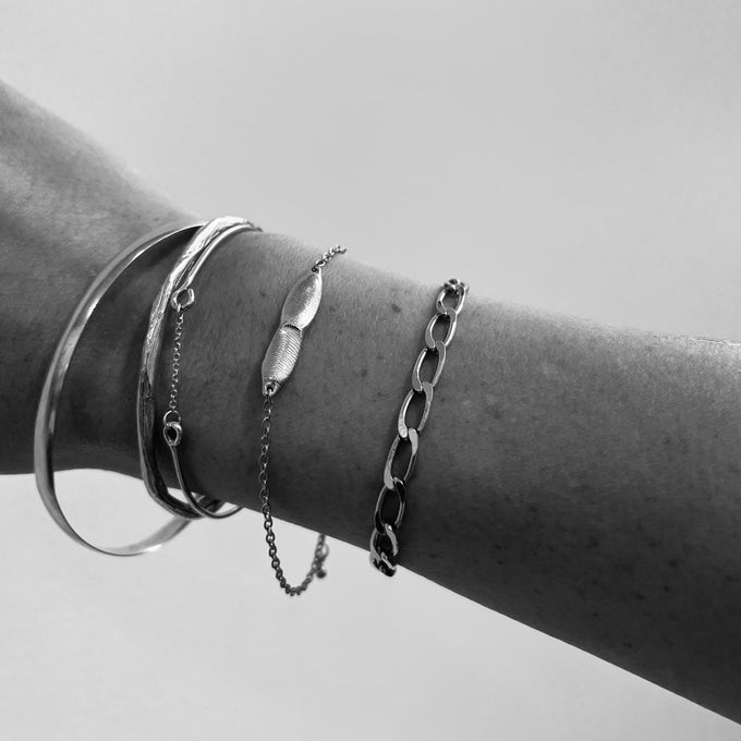 Impression™ Bar Bracelet | Silver