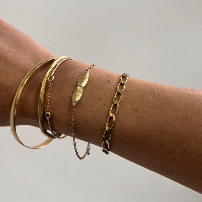 Impression™ Bar Bracelet | Yellow Gold