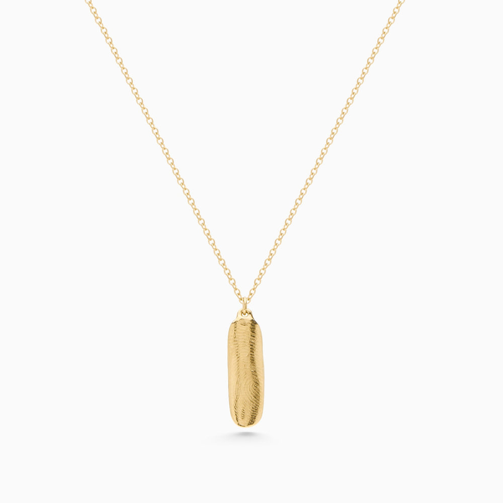 Impression™ Bar Necklace | Yellow Gold