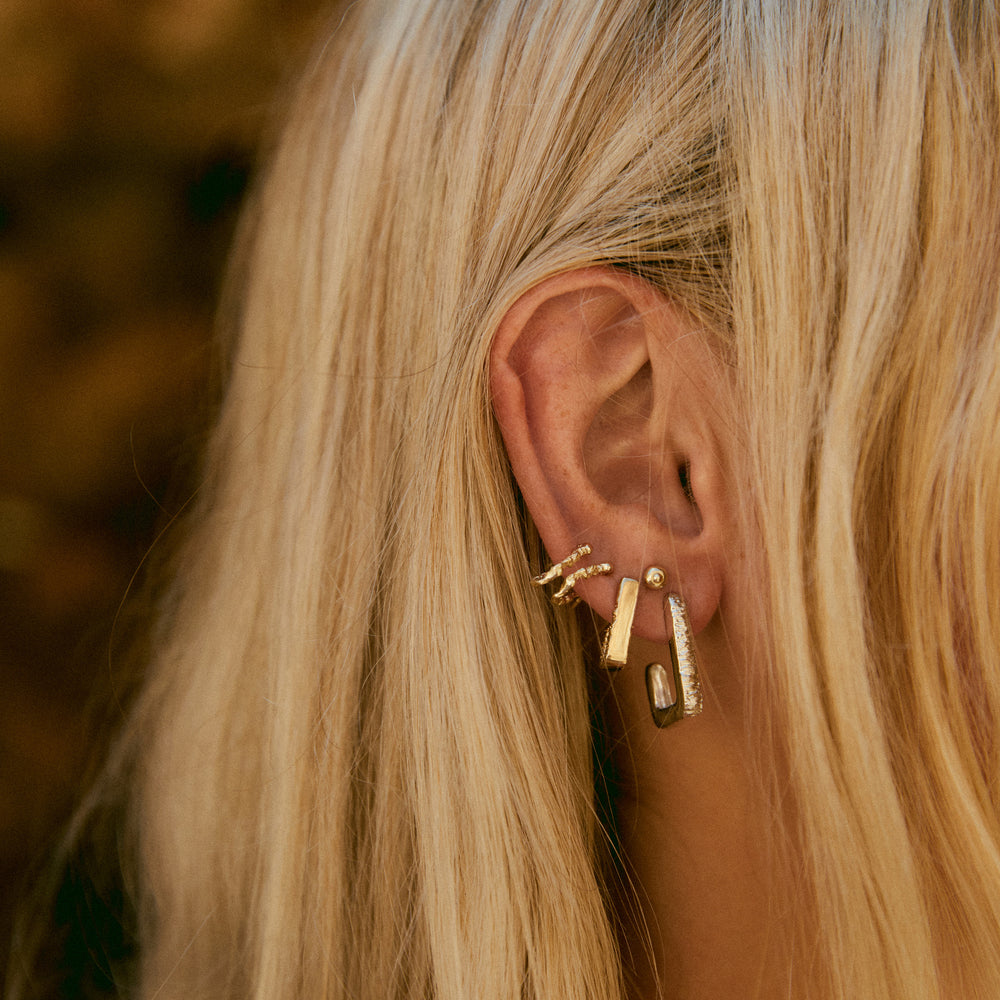 Subtle Stud | Yellow Gold