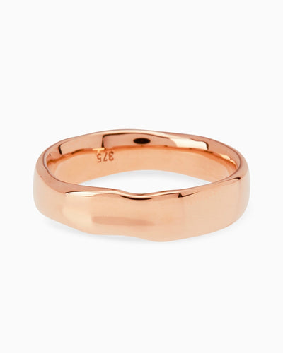 Custom Band Ring | Rose Gold