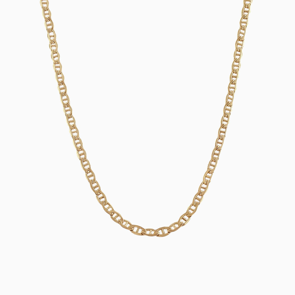 Flat Marine Chain | Gold