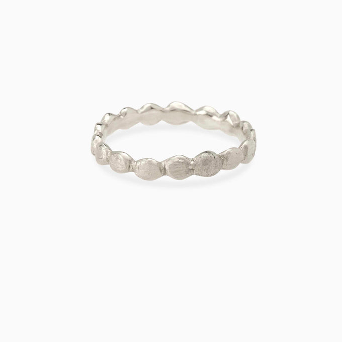 Pebble Stack Ring | Silver