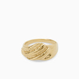 Shore Signet Ring | Solid Gold