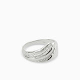 Shore Signet Ring | Silver