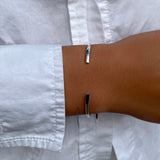 Swell Cuff Bracelet | Solid White Gold