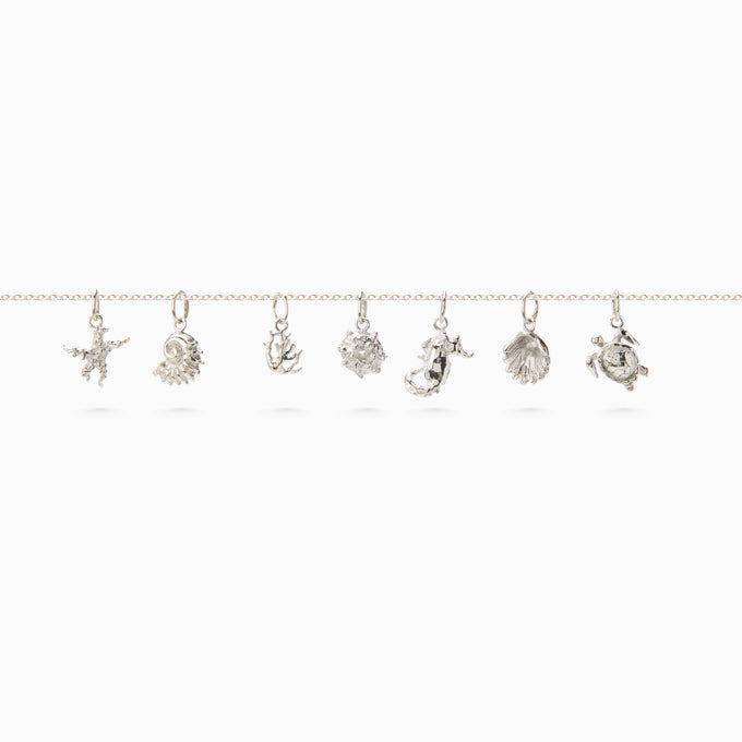 Turtle Pendant | Silver