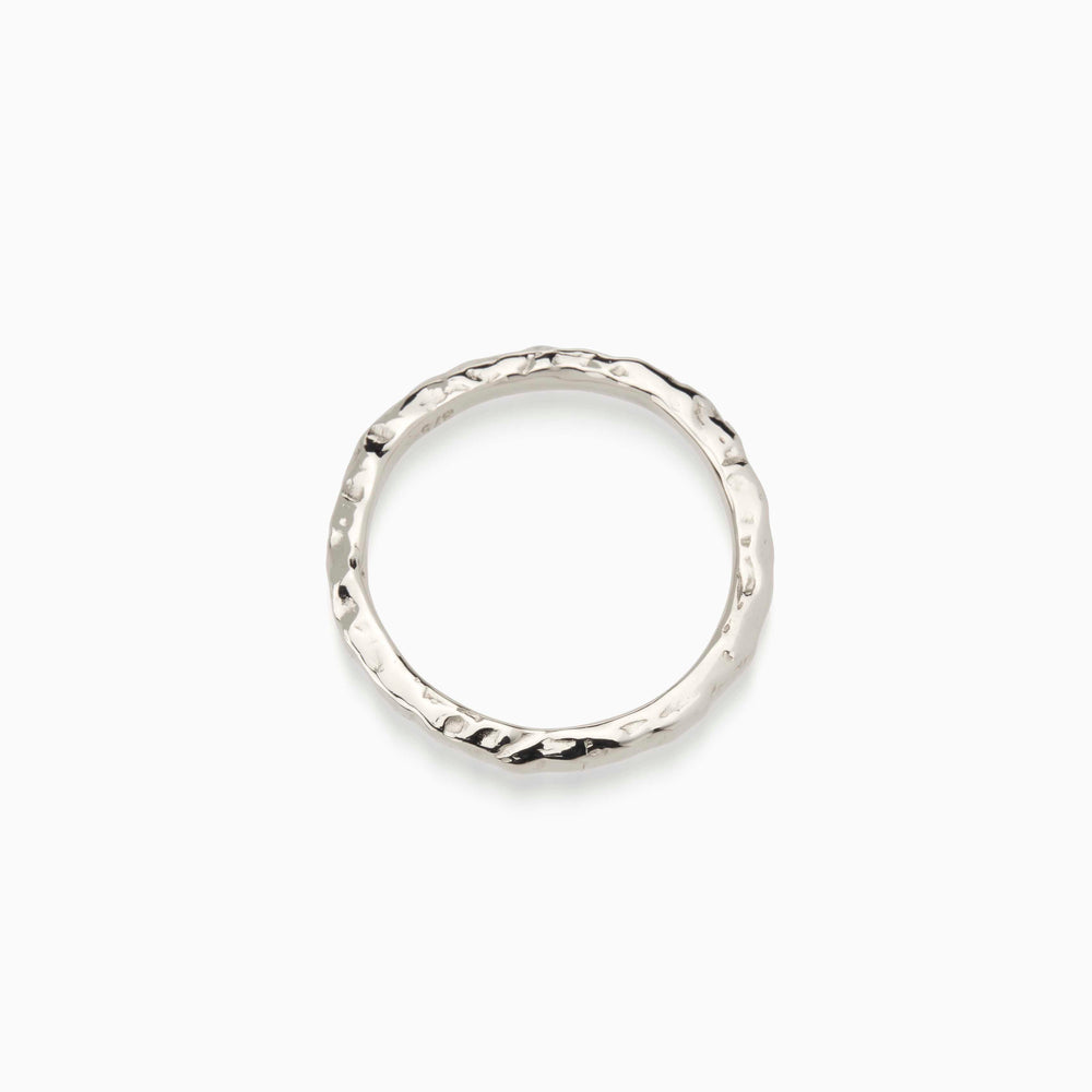 Hammered Ring | Silver
