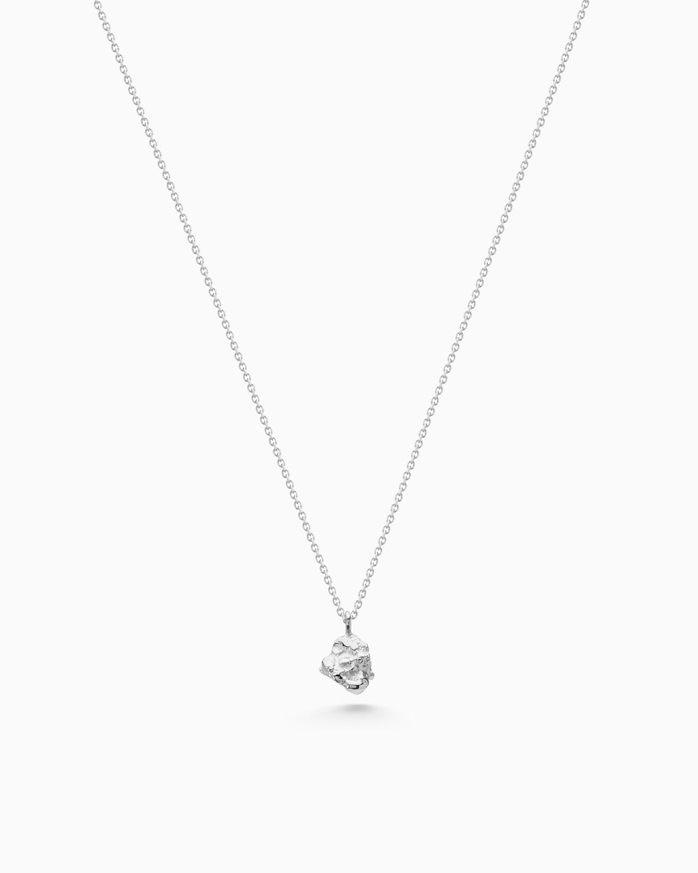 Ingot Necklace | Silver
