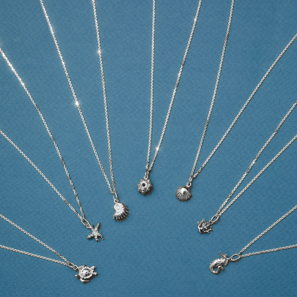Turtle Pendant | Silver