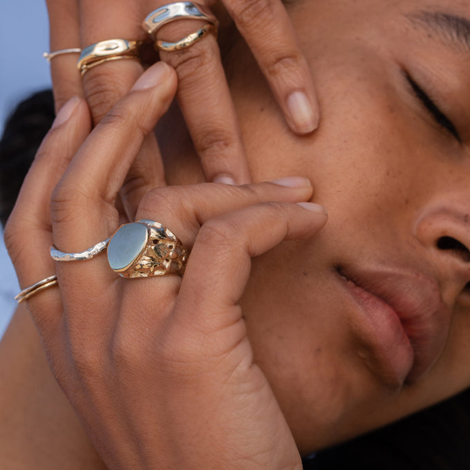 Swell Ring | Yellow Gold