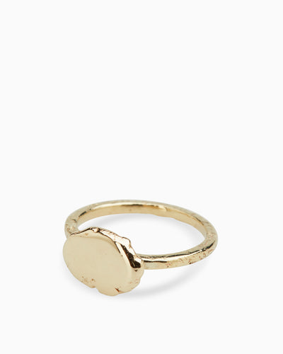 Ingot Ring | Solid Gold