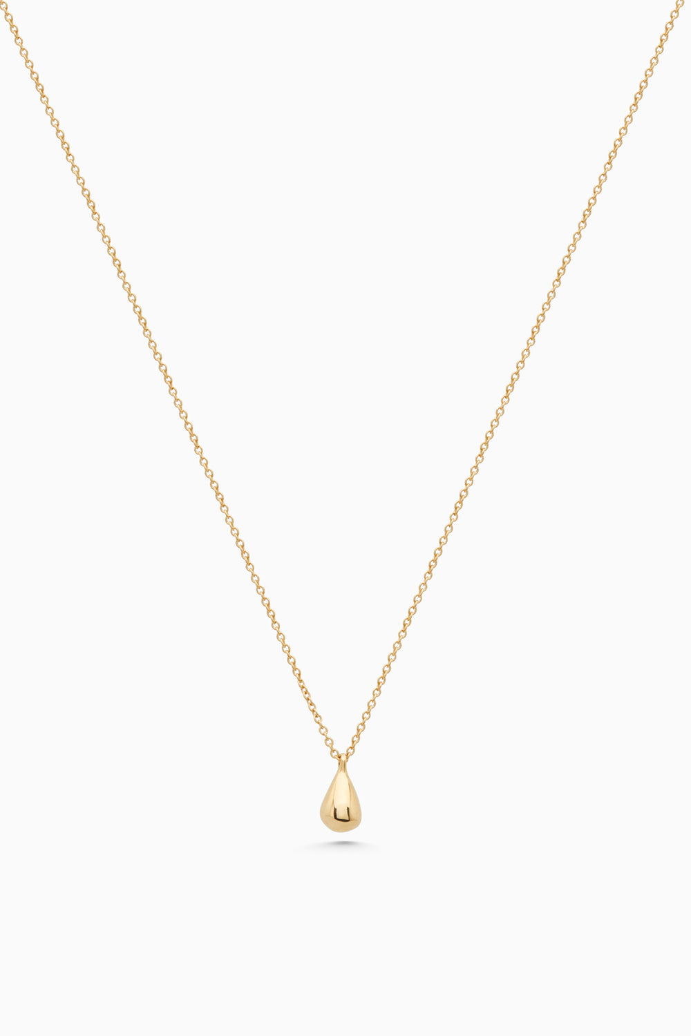 Tear Drop Necklace | Gold