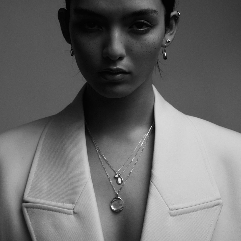 Wave Ear Cuff | Silver