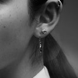 Classic Ingot Drop Earrings | Silver