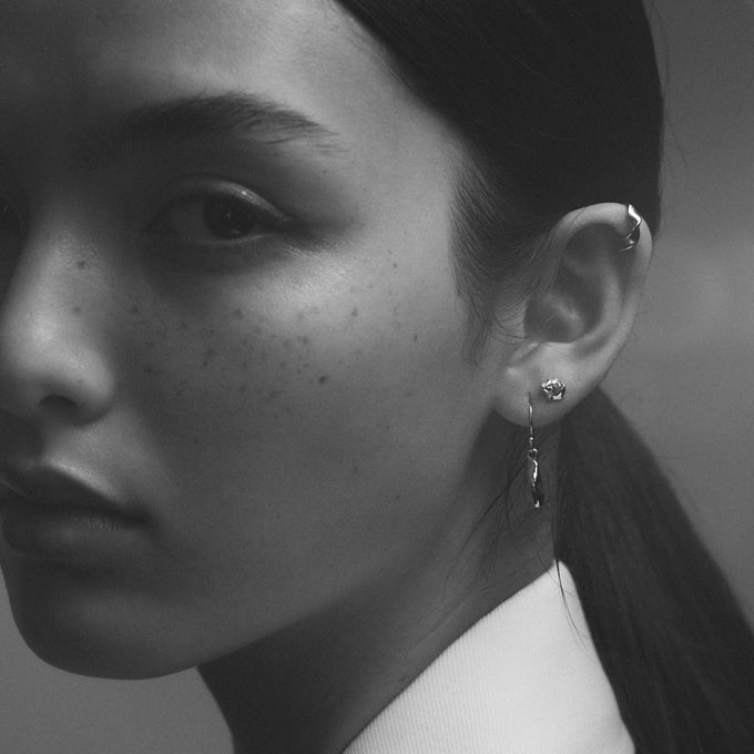 Wave Ear Cuff | Silver