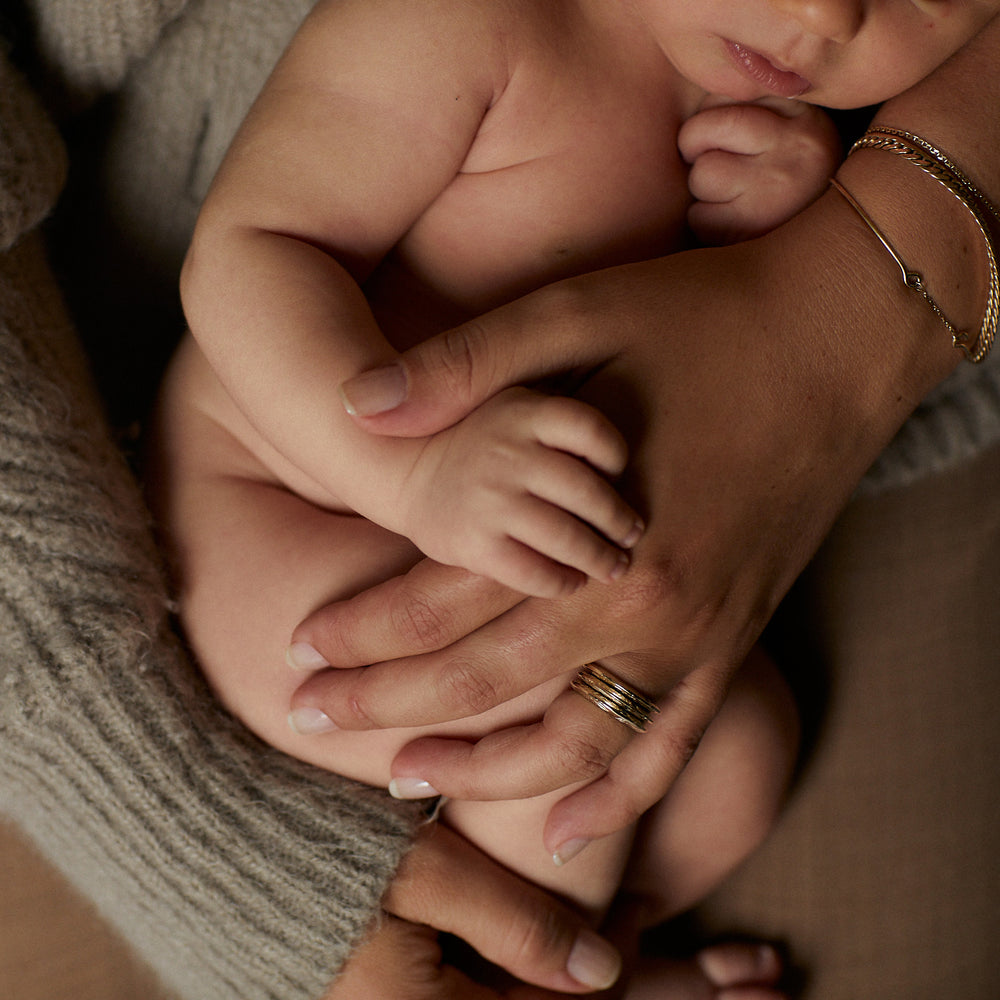 Birthflower Ring | Solid Gold