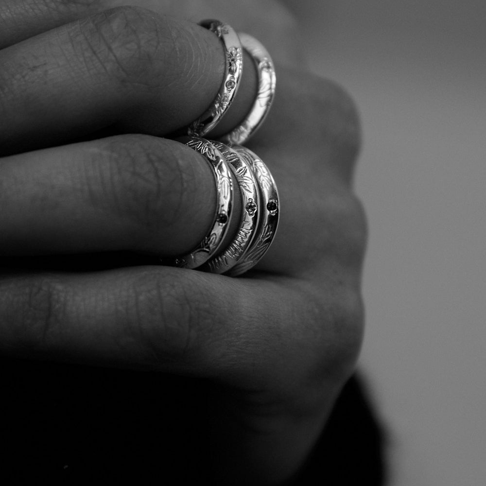 Birthflower Ring | Silver