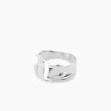 Narrow Flare Ring | Silver