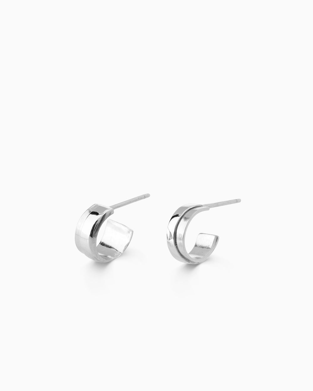 Fringe Hoops Mini | Silver