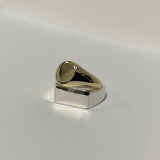 Custom Signet Ring 1.0 | White Gold