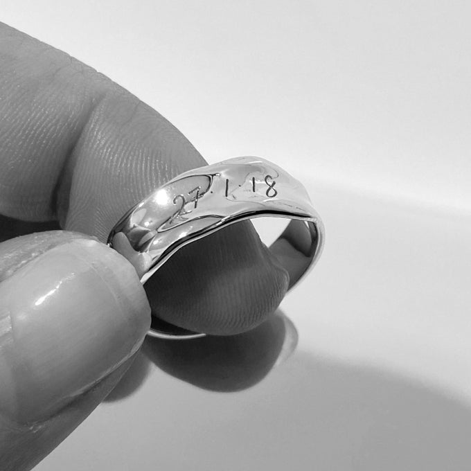 Signature Band Ring | Rose Gold