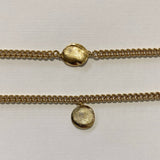 Impression Charm Bracelet | Yellow Gold