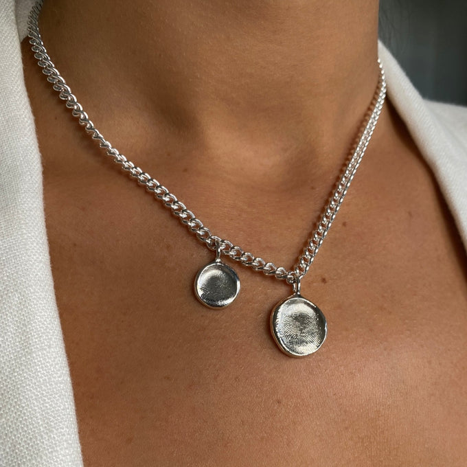 Impression™ Charm Necklace | Silver