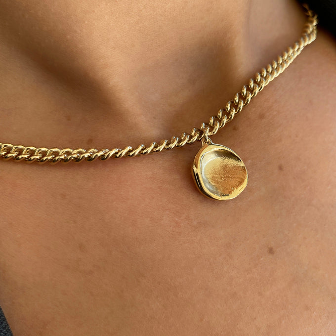Impression™ Charm Necklace | Yellow Gold