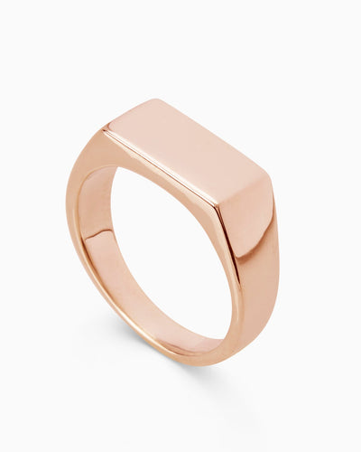 Custom Signet Ring 1.0 | Rose Gold