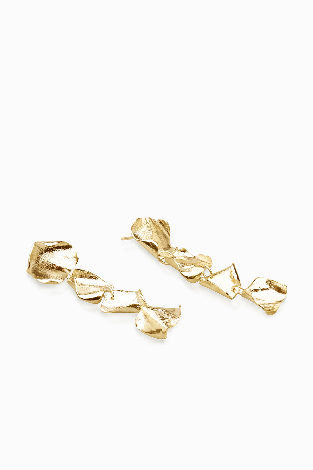 Veil Earrings | Gold