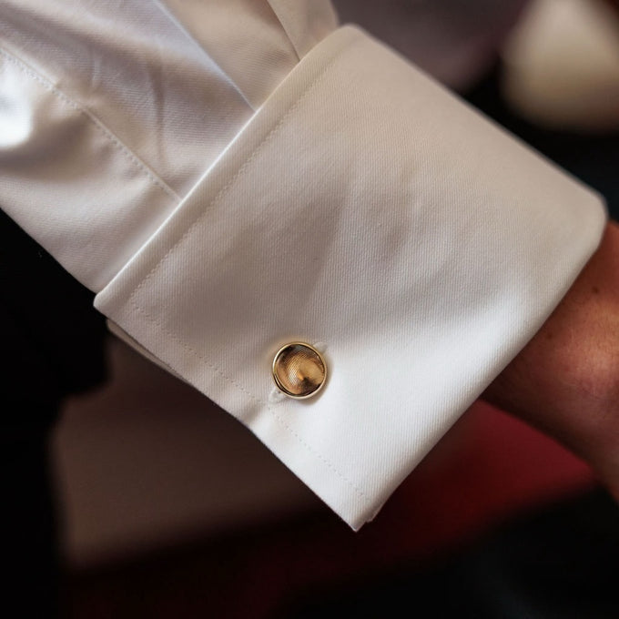 Impression Cufflinks | Gold