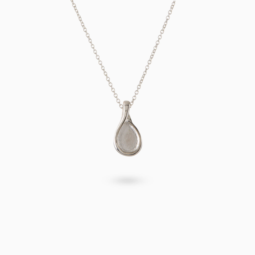 Forma Pendant | White Gold