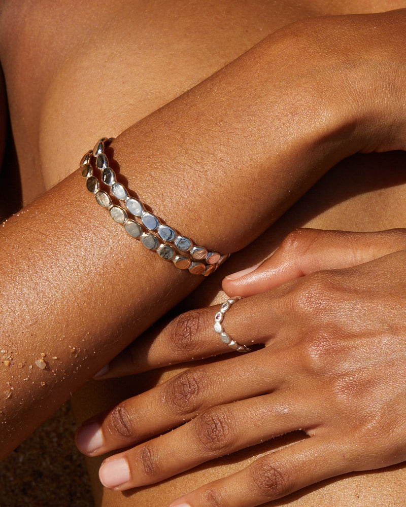 Ripple Cuff |Yellow Gold