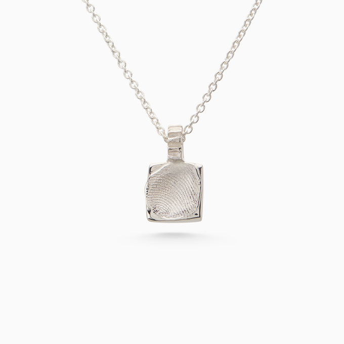Impression™ Slate Pendant | Silver