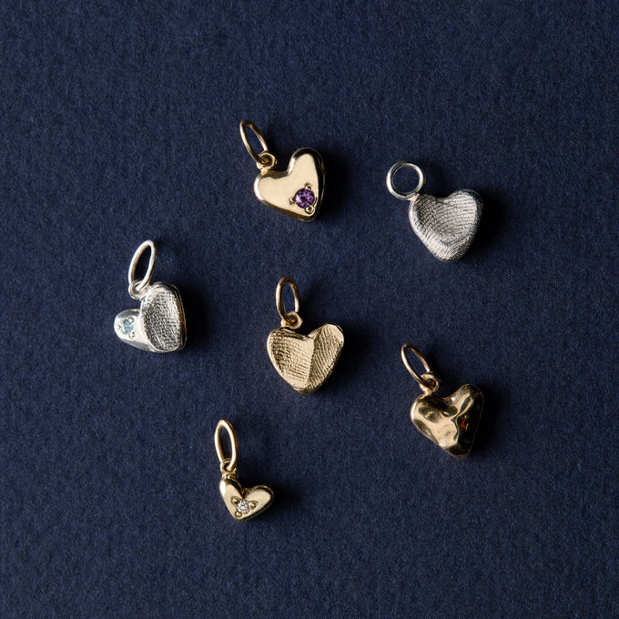 Impression™ Heart Pendant | Yellow Gold