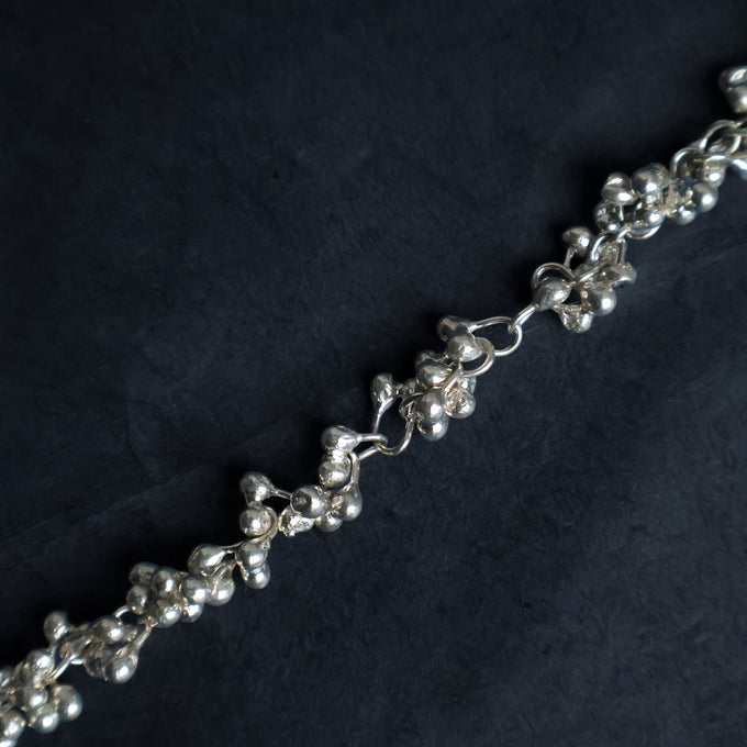Threaded Chime Necklace | Silver