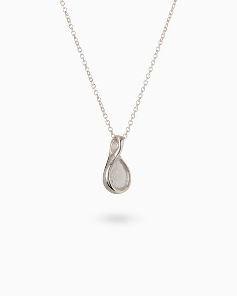 Forma Pendant | White Gold