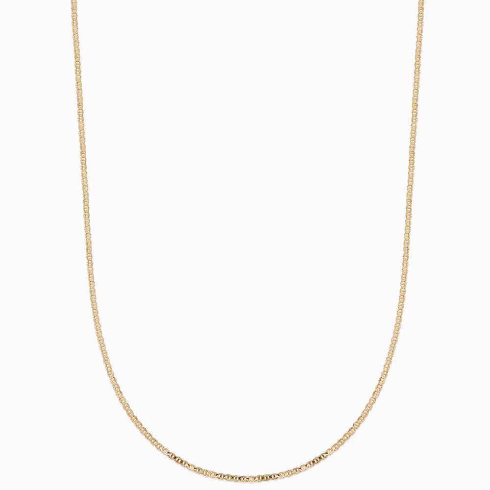 Anchor Chain Necklace | Solid Gold